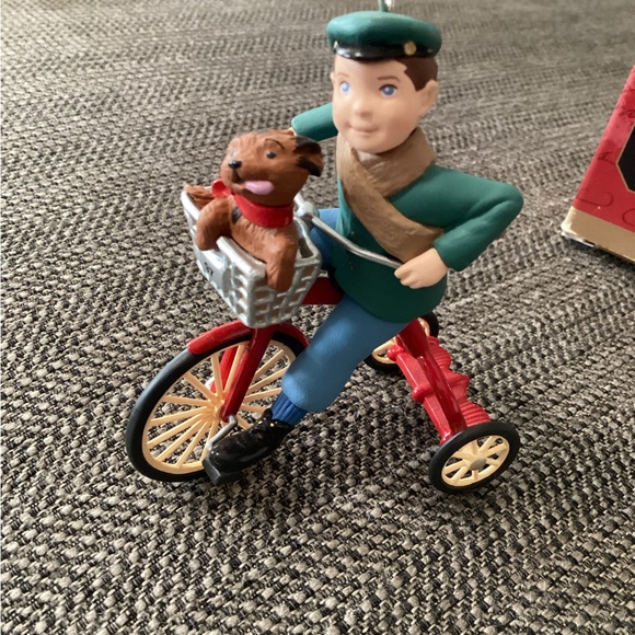 Vintage Hallmark Biking Buddies ornament with box - Picture 2 of 5